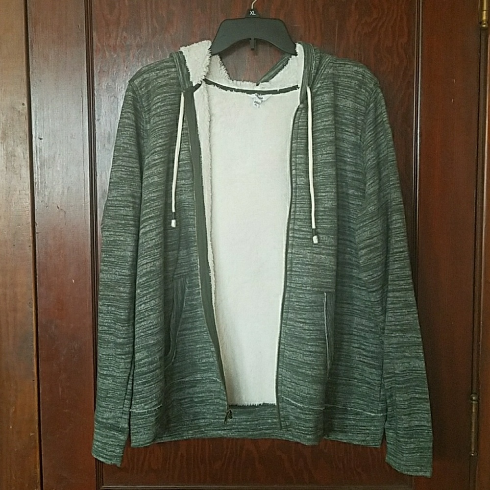 Brand New Sonoma fleece zip up hoodie